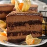 Bolo mousse de chocolate