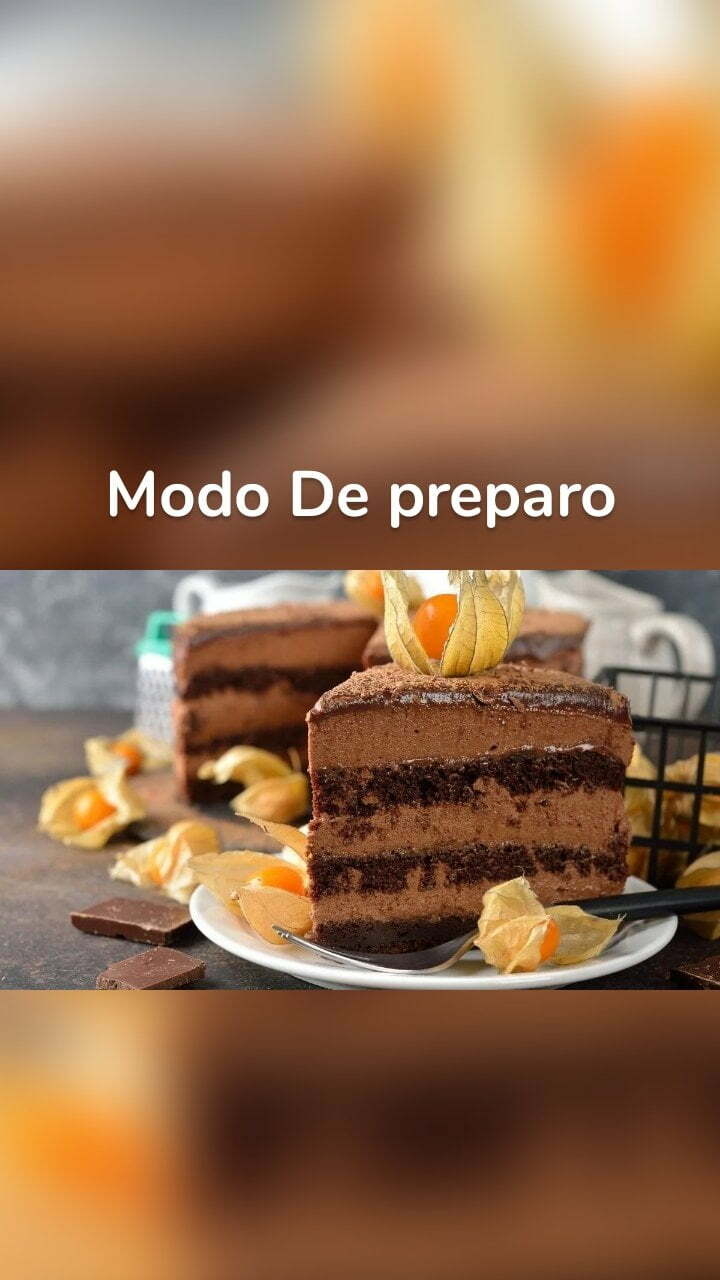 Modo De preparo