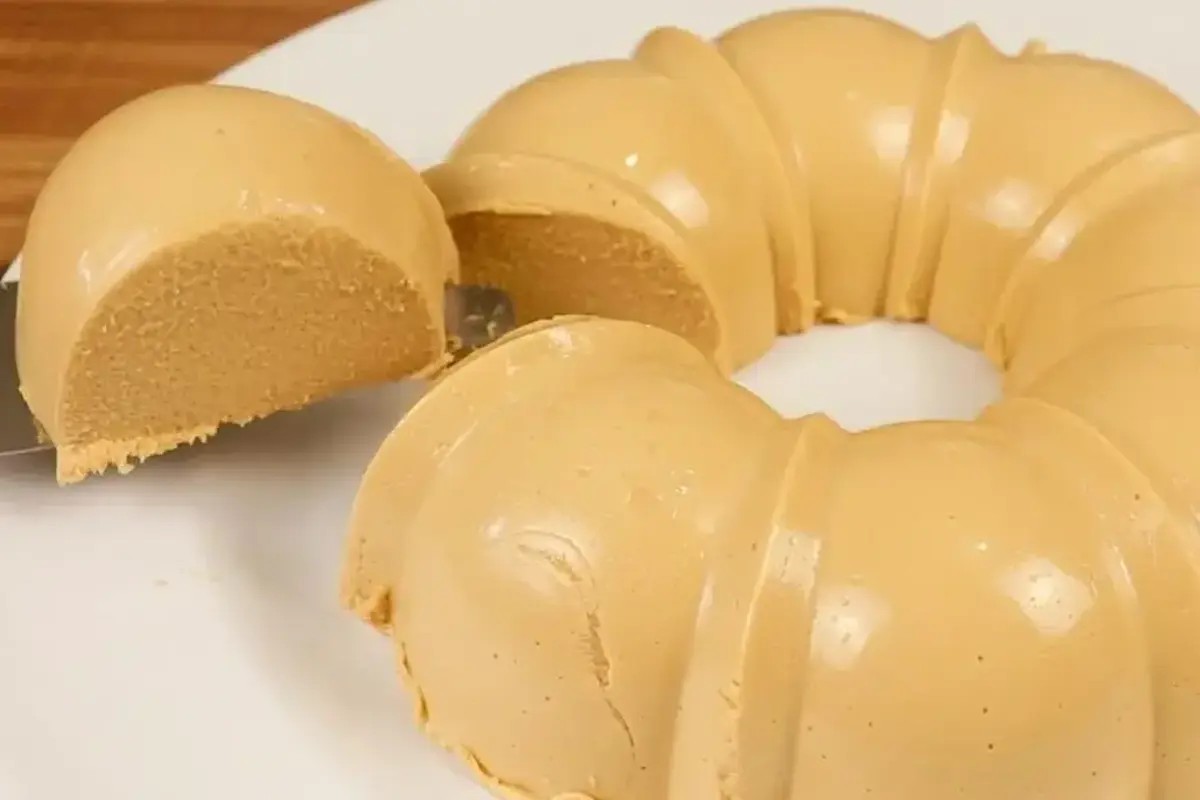 Pudim de Doce de Leite Sem Forno