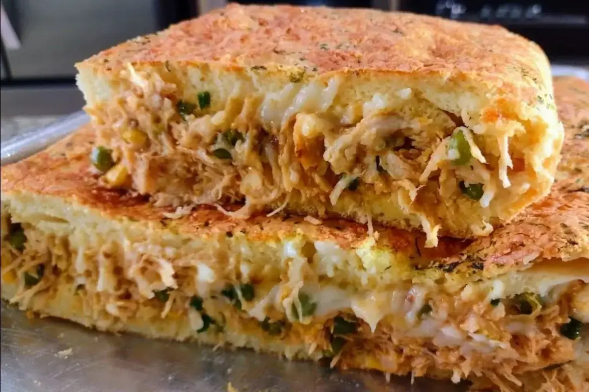 Torta de Frango de Liquidificador