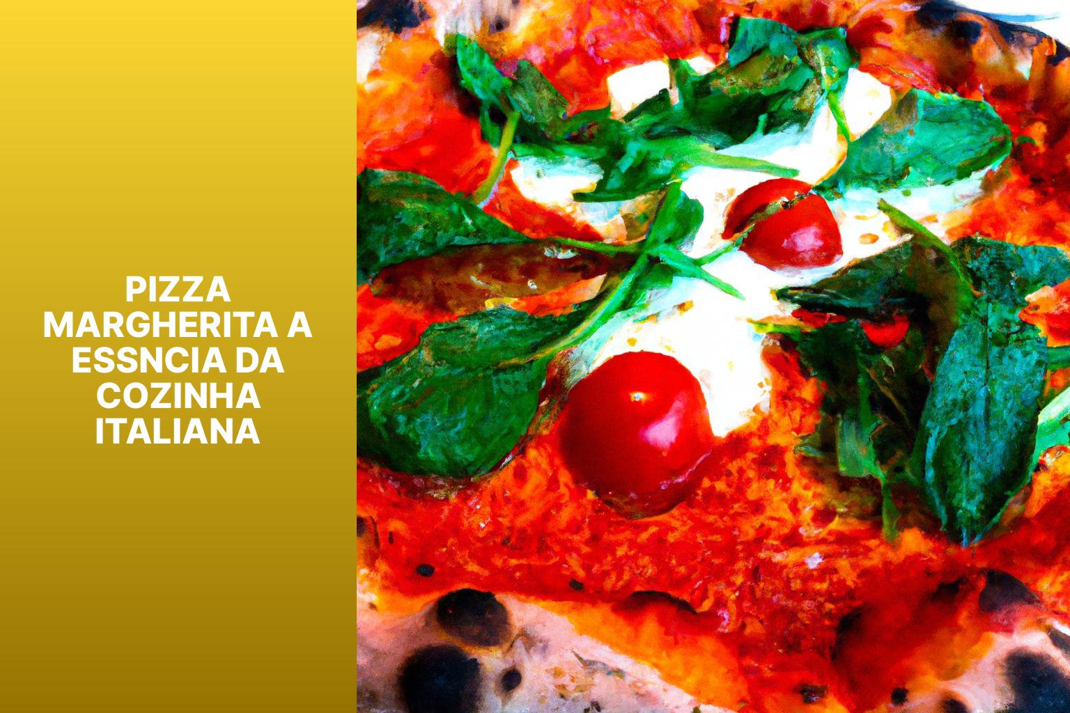 Pizza Margherita A Essncia da Cozinha Italiana