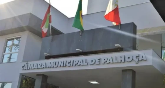 Concurso Câmara de Palhoça 2026: Até R$ 9,5 mil em Santa Catarina